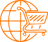 consumer goods icon orange